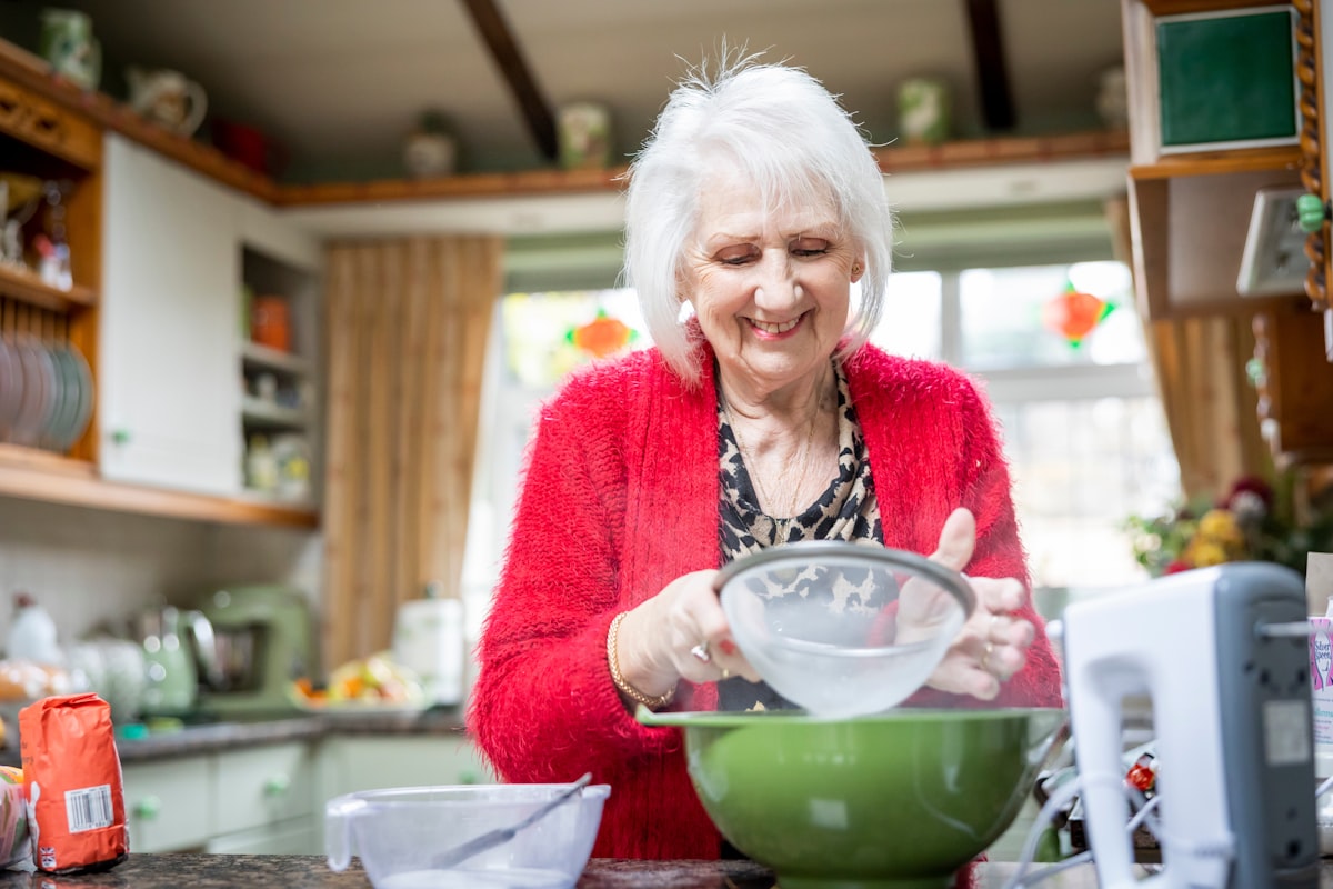 Comida saludable para adultos mayores